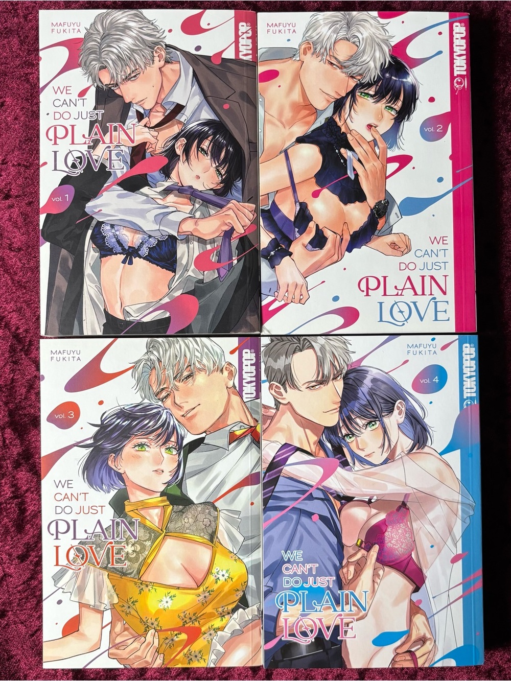 We Can't Do Just Plain Love Manga Vols. 1-4 Manga